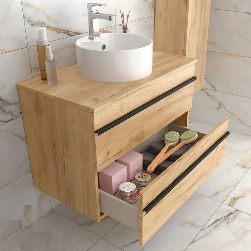 Mueble de Baño Suspendido con Lavabo Salgar 101 cm