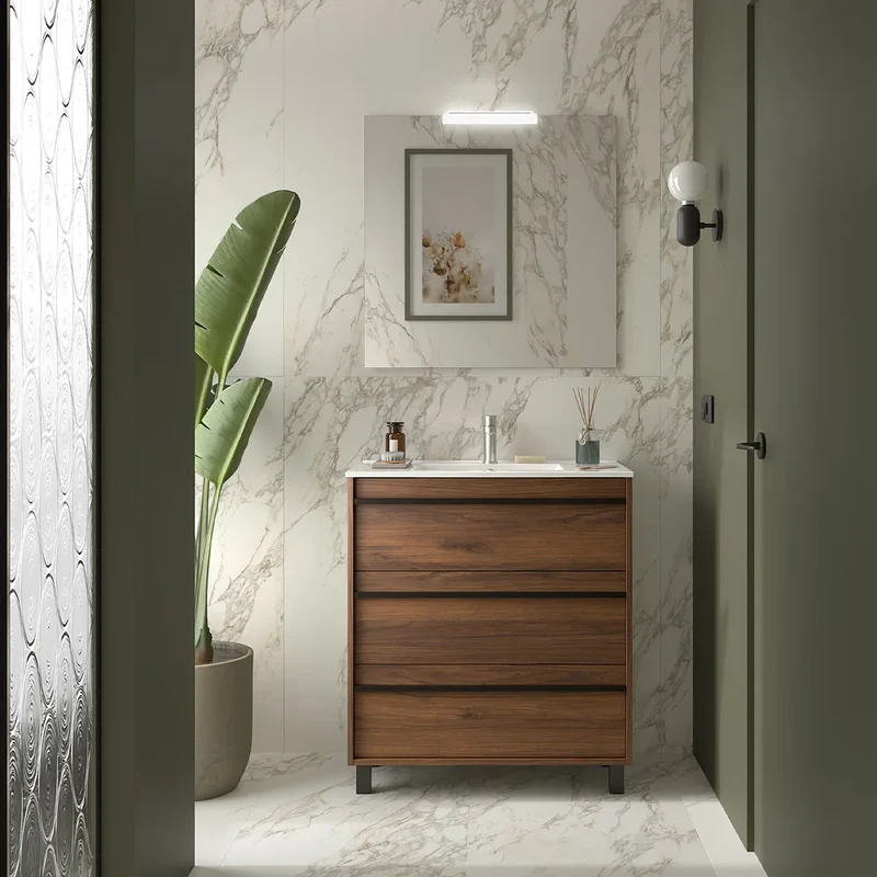 Mueble de Baño con Lavabo Salgar Attila