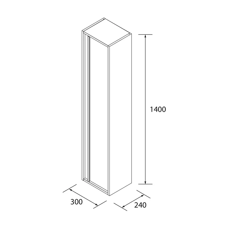 Mueble de Baño con Lavabo Salgar Attila