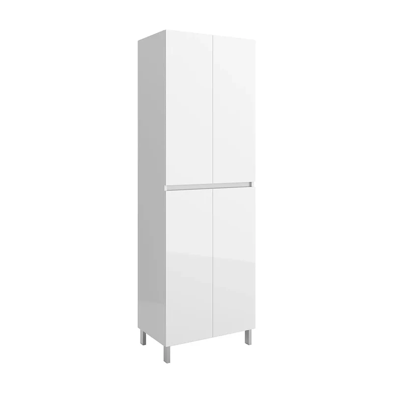 Mueble de Baño con Lavabo Salgar Noja Blanco Brillo