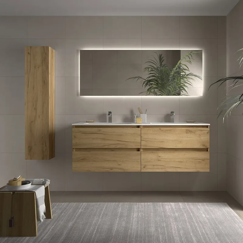 Mueble de Baño con Lavabo Salgar Bequia 160 cm