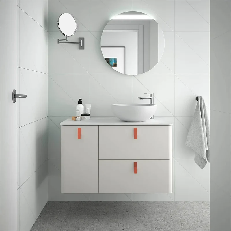 Mueble de Baño Lavabo sobre Encimera Salgar Uniiq 120 cm