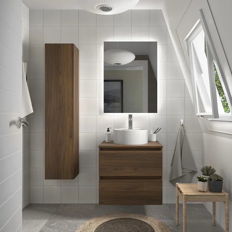 Mueble de Baño Lavabo sobre Encimera Salgar Bequia 60 cm