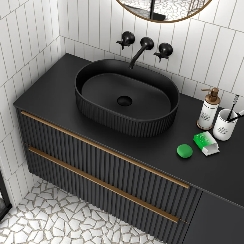 Lavabo de posar VENICE, Porcelana (480x325x110 mm)