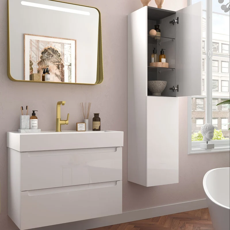 Pilar Auxiliar ALLIANCE 160cm, Reversible. 2 Puertas Push (350x1600x349 mm)