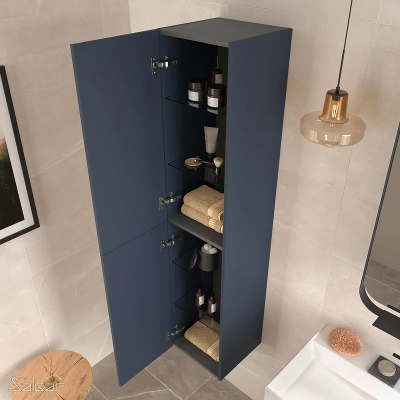 Pilar Auxiliar ALLIANCE 160cm, Reversible. 2 Puertas Push (350x1600x349 mm)