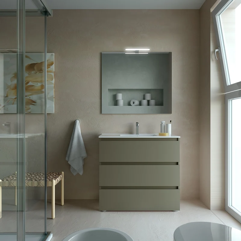 Mueble de 3 Cajones SPIRIT de Salgar. 12 Acabados de 60 a 100 cm