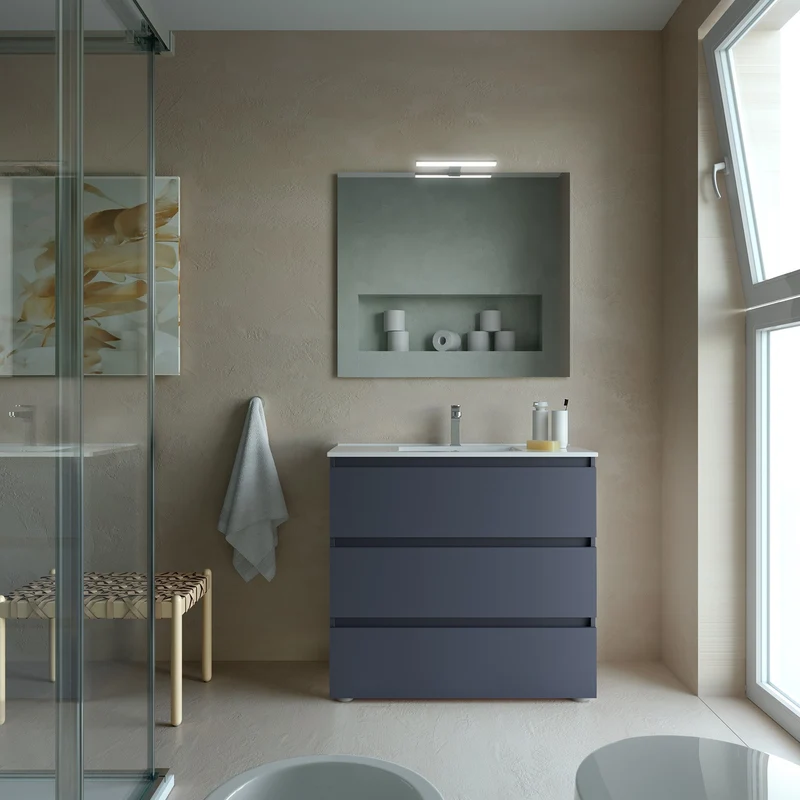 Mueble de 3 Cajones SPIRIT de Salgar. 12 Acabados de 60 a 100 cm