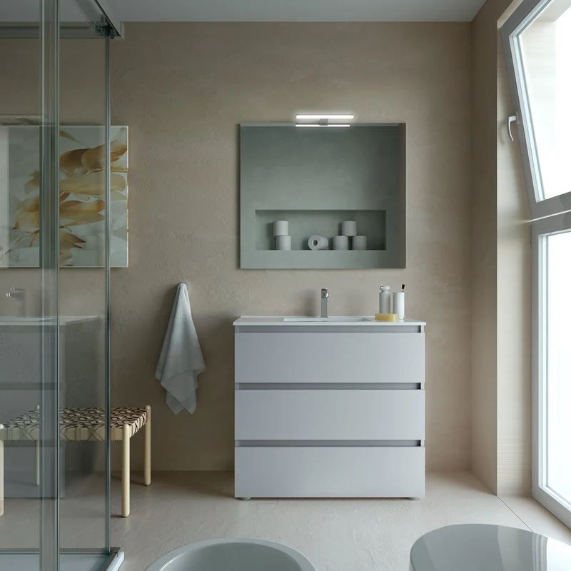 Mueble de 3 Cajones SPIRIT de Salgar. 12 Acabados de 60 a 100 cm