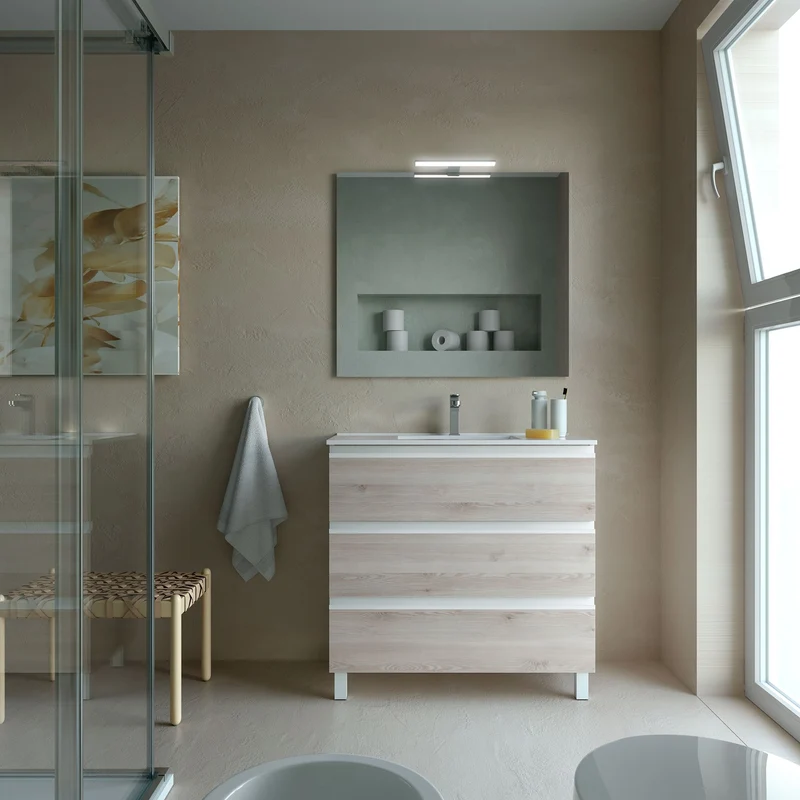 Mueble de 3 Cajones SPIRIT de Salgar. 12 Acabados de 60 a 100 cm