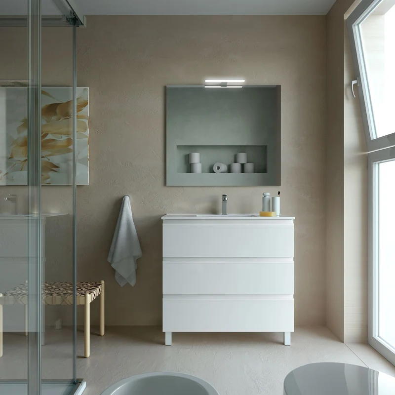 Mueble de 3 Cajones SPIRIT de Salgar. 12 Acabados de 60 a 100 cm