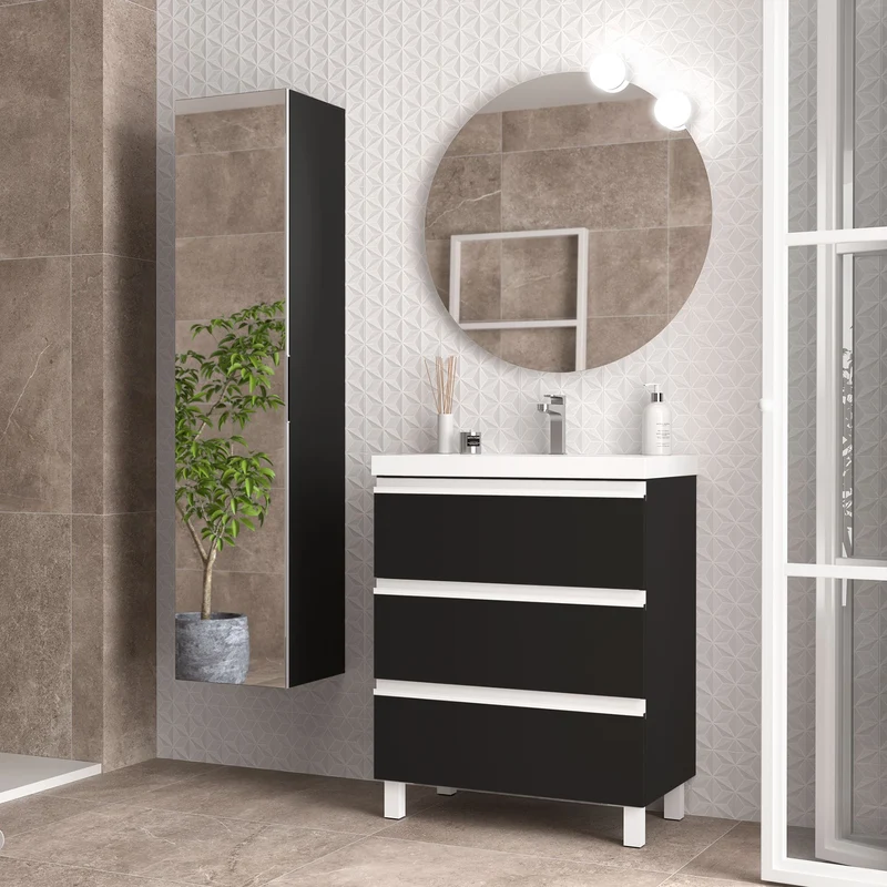 Mueble de 3 Cajones SPIRIT de Salgar. 12 Acabados de 60 a 100 cm