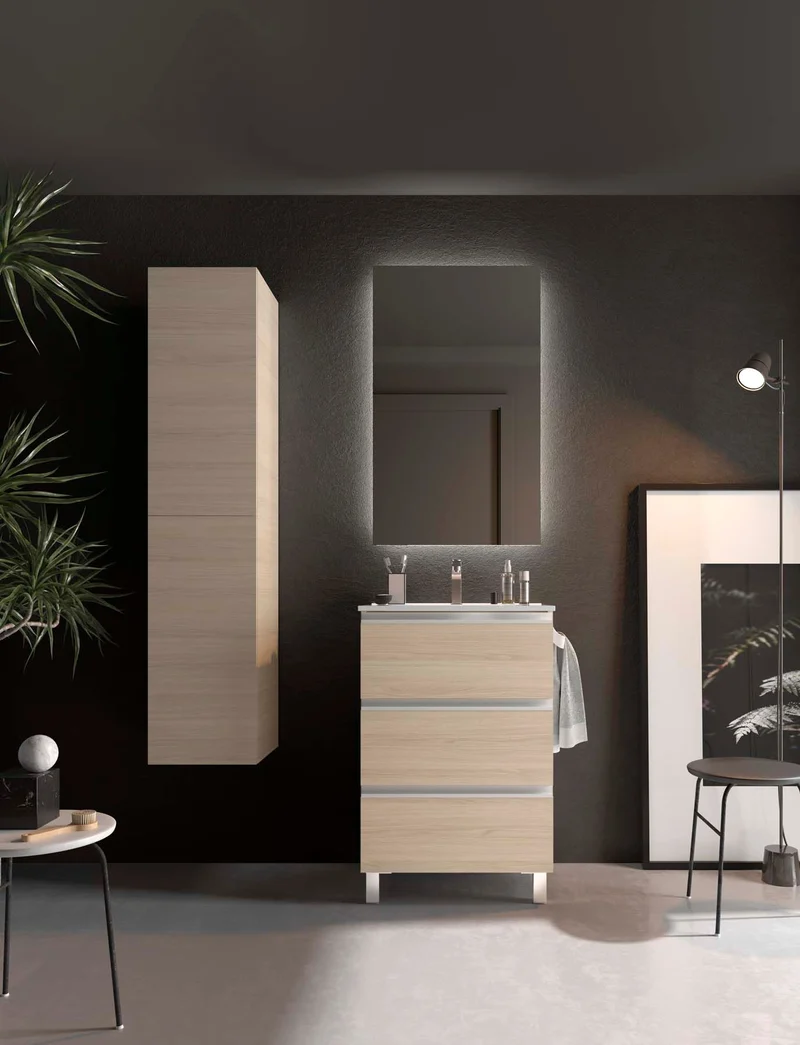 Mueble de 3 Cajones SPIRIT de Salgar. 12 Acabados de 60 a 100 cm