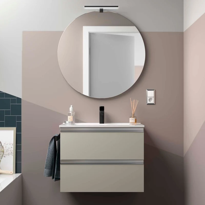 Mueble de baño SPIRIT de Salgar. 2 Cajones Metálicos de 60 a 120 cm