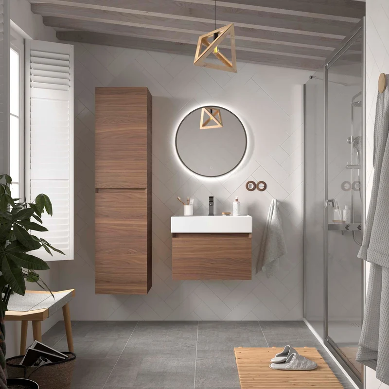 Mueble de baño MARA 1 Cajón de Salgar. Disponibles en 60, 80 y 100 cm.