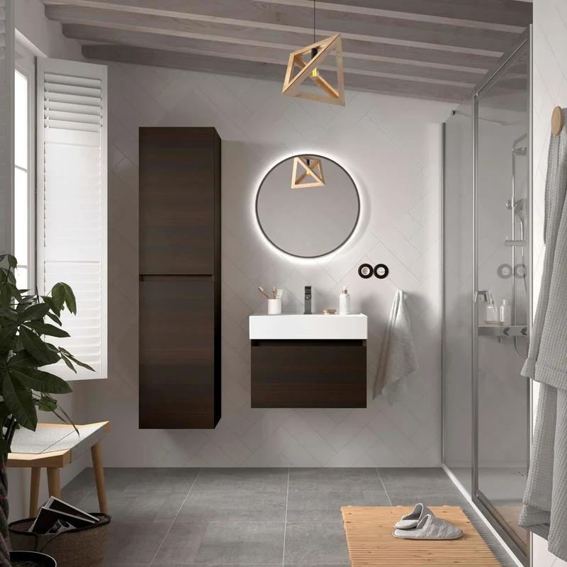 Mueble de baño MARA 1 Cajón de Salgar. Disponibles en 60, 80 y 100 cm.