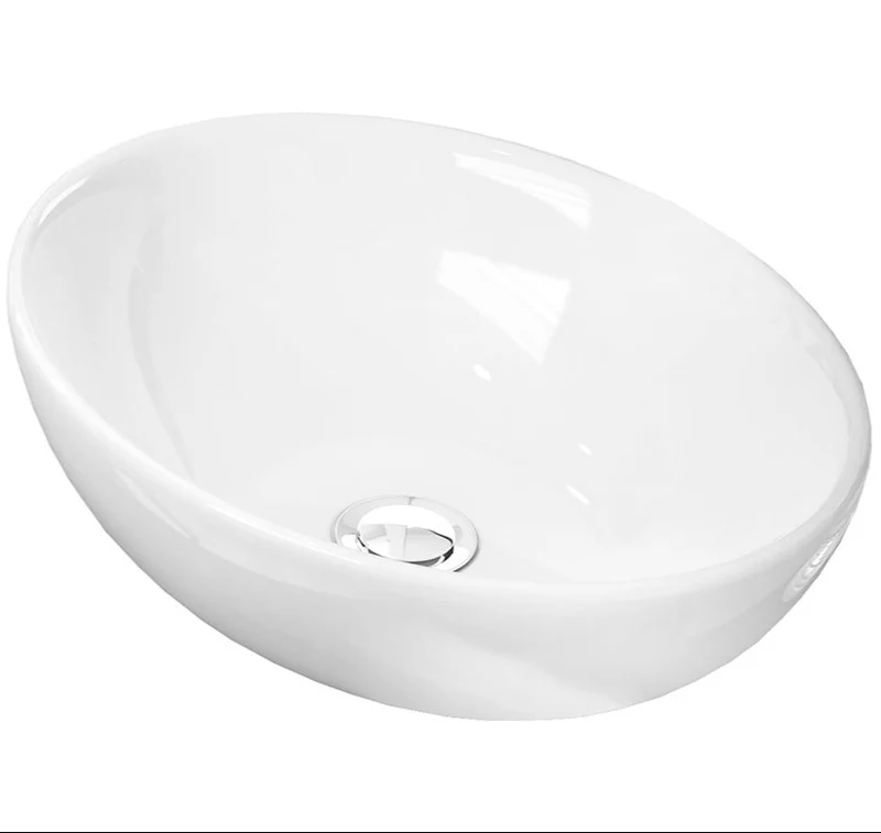 Lavabo de Porcelana OVAL de Art&Bath. 41x33x14,5 cm