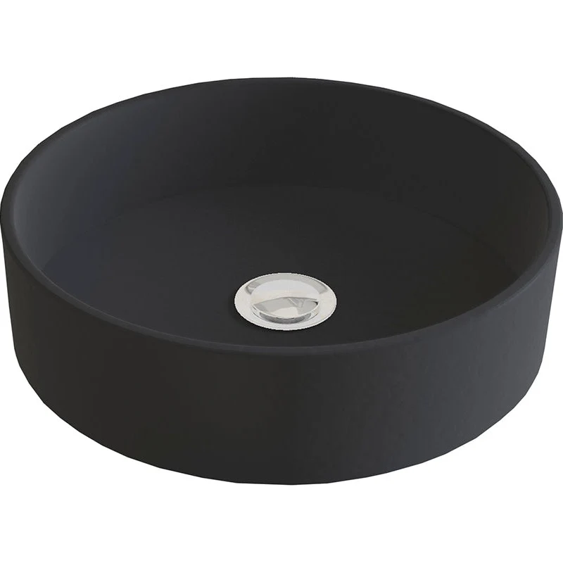 Lavabo Redondo Sobre Encimera de Porcelana OSIRIS de Art&Bath Ø 35.5 cm