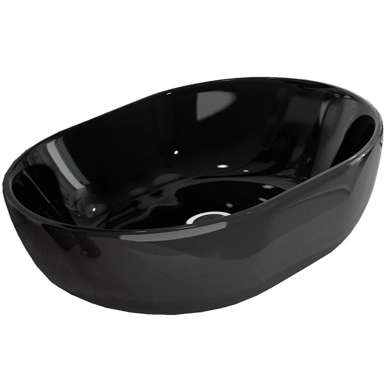 Lavabo Sobre Encimera Porcelana Cerámica MONACO de Art&Bath Ø 48 y 60 cm