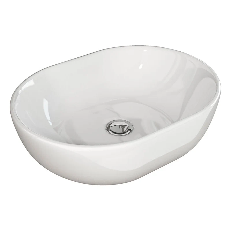 Lavabo Sobre Encimera Porcelana Cerámica MONACO de Art&Bath Ø 48 y 60 cm