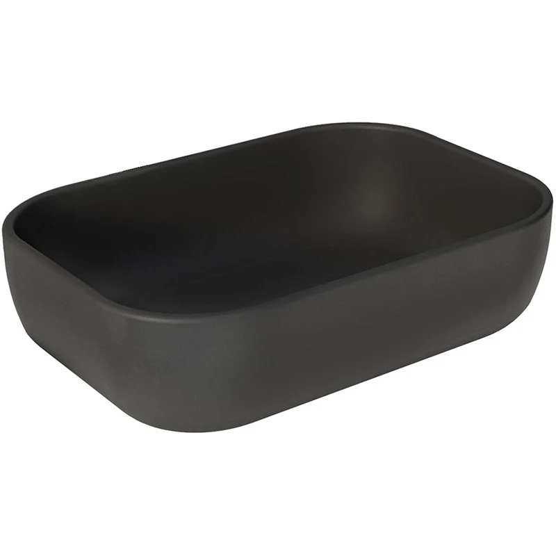Lavabo Porcelana Cerámica Extrafina HORUS 45,5x32x13,5 Sobre Encimera