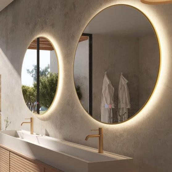 Espejo de baño Led Redondo FUN de Ledimex. de 60, 70 y 80 cm
