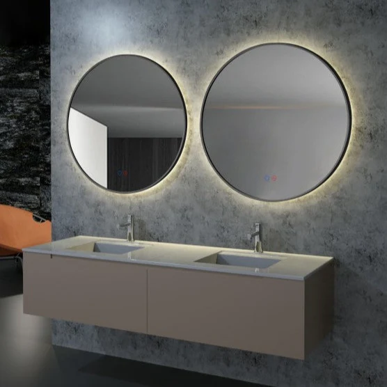 Espejo de baño Led Redondo FUN de Ledimex. de 60, 70 y 80 cm