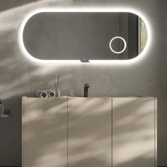 Espejo de baño Led Eliptico INDIANA de Ledimex.