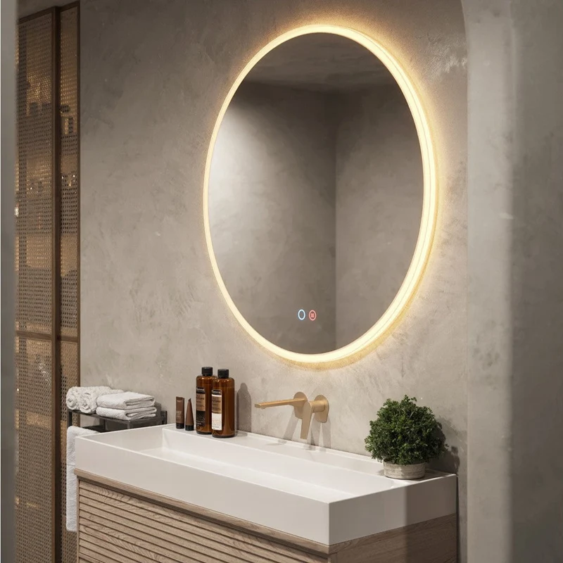 Espejo de baño Led Redondo ATENAS de Ledimex