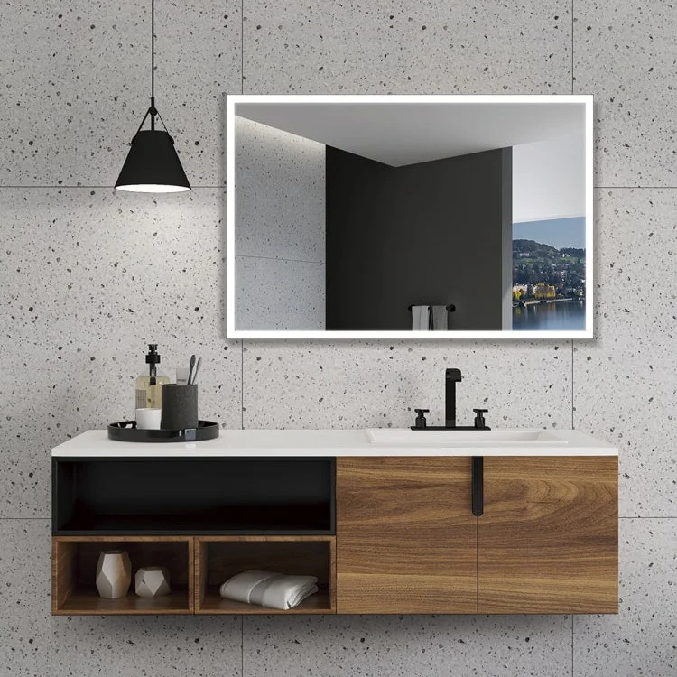 Espejo de baño Led Cuadrado SUIZA de Ledimex