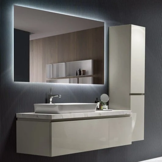 Espejo de baño Led Cuadrado SUECIA de Ledimex
