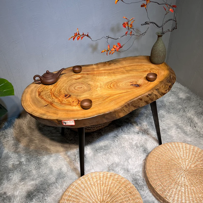 Horizon Oval Solid Wood Coffee Table