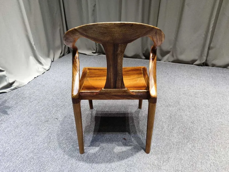Harmonia South American Walnut Wood Butterfly Armchair