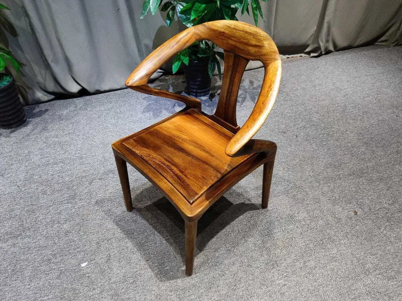 Harmonia South American Walnut Wood Butterfly Armchair