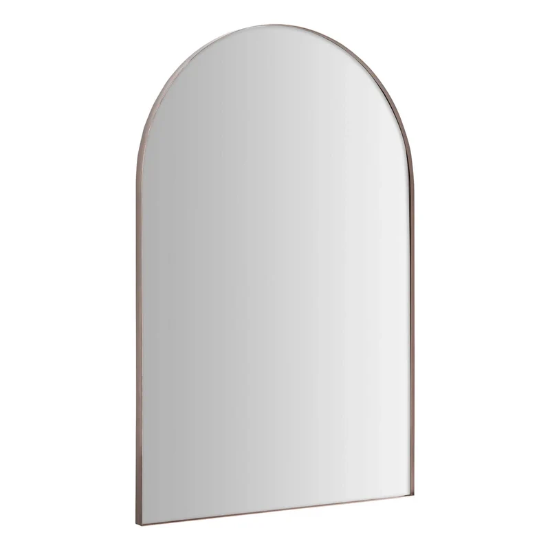 Espejo de pared grande en hierro bronce 120×5×180 cm – moderno – VULC