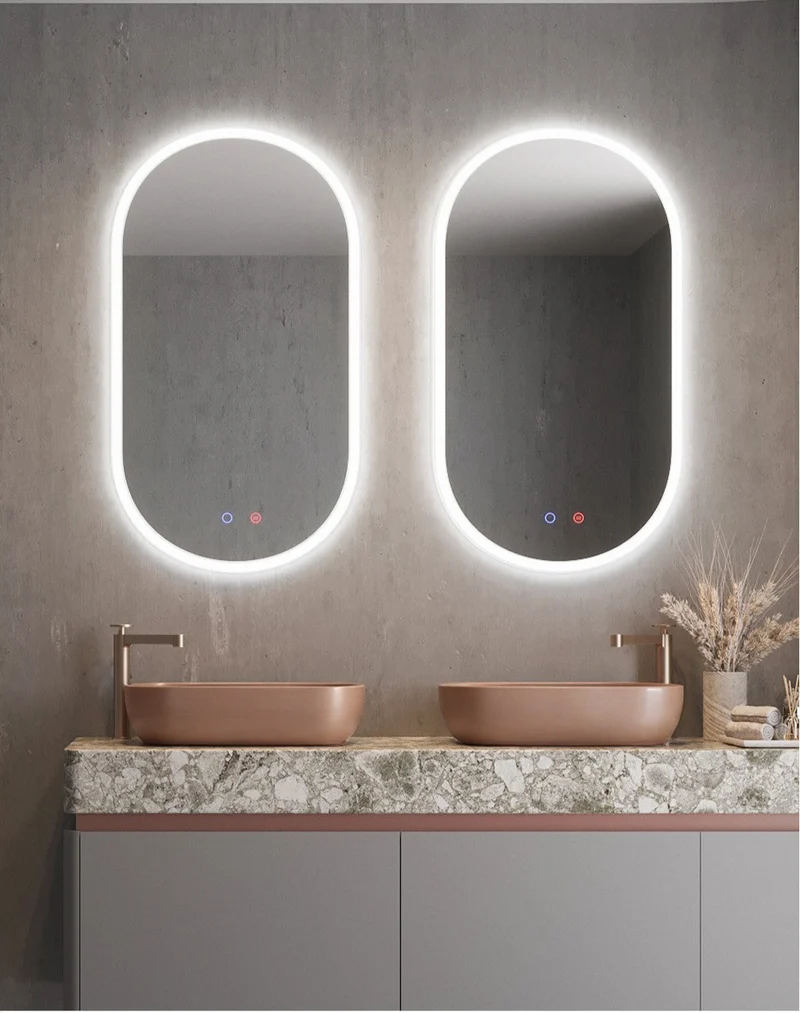Espejo de baño led Eliptico CANADÁ de Ledimex