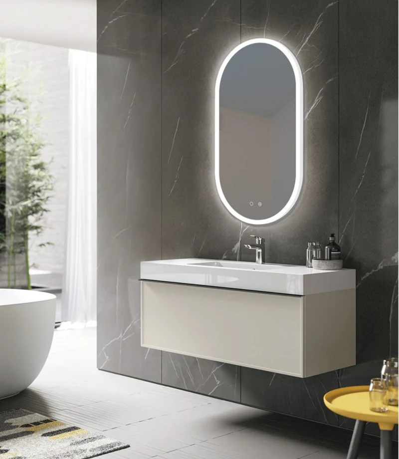 Espejo de baño led Eliptico CANADÁ de Ledimex