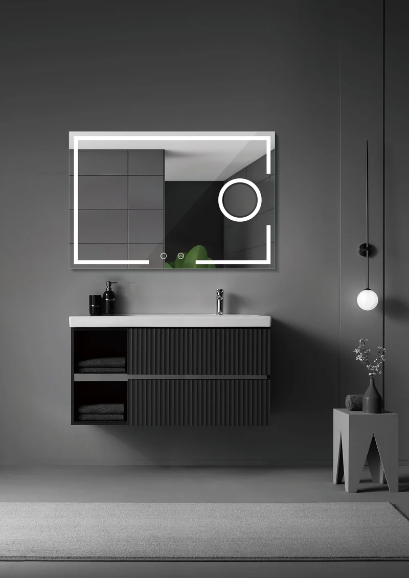 Espejo de baño Led Cuadrado MALTA de Ledimex