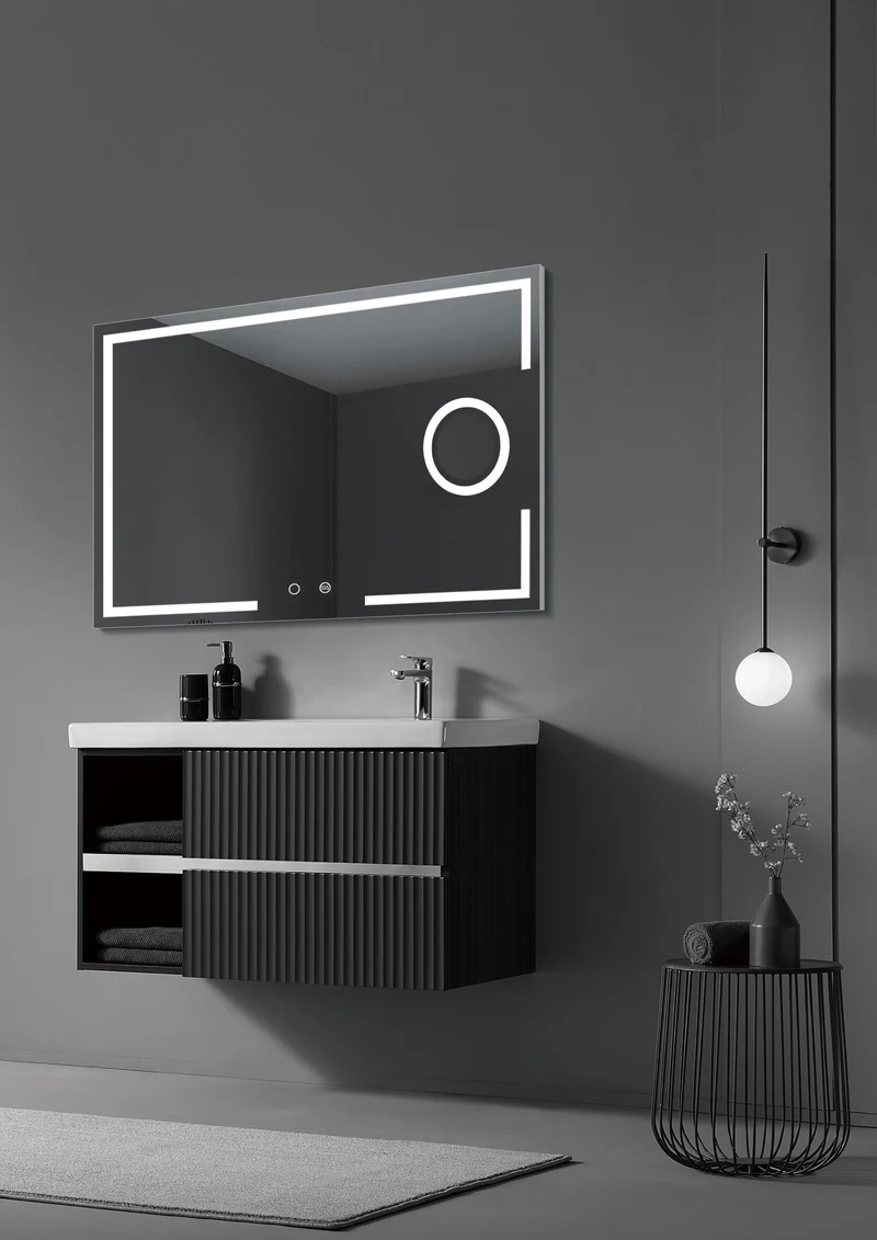 Espejo de baño Led Cuadrado MALTA de Ledimex