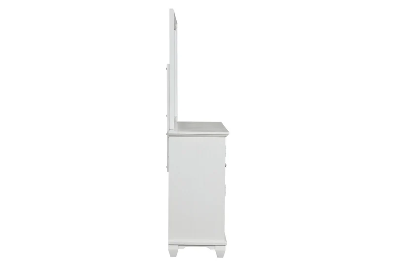 Jamestown - Landscape Mirror - White