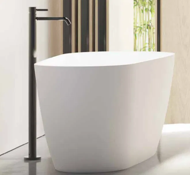 Bañera ADRIATICO de Aquore. Gel Coat (160x74 cm)