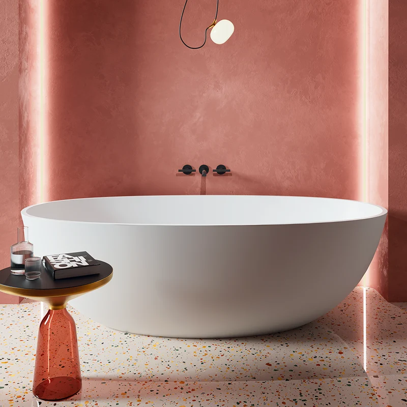 Bañera HADA de OhMyShower | Blanco Mate | 160x75x50 cm