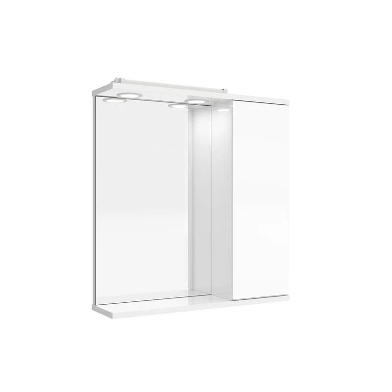 Armario LOIRA de Salgar con 1 o 2 Puertas de Espejo y Luces Led. (de 60 y 80 cm)