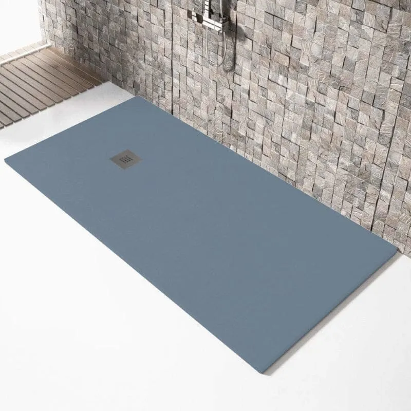 Plato de Ducha Resina ROCK, Pizarra de Carga Mineral y Gel Coat a Medida