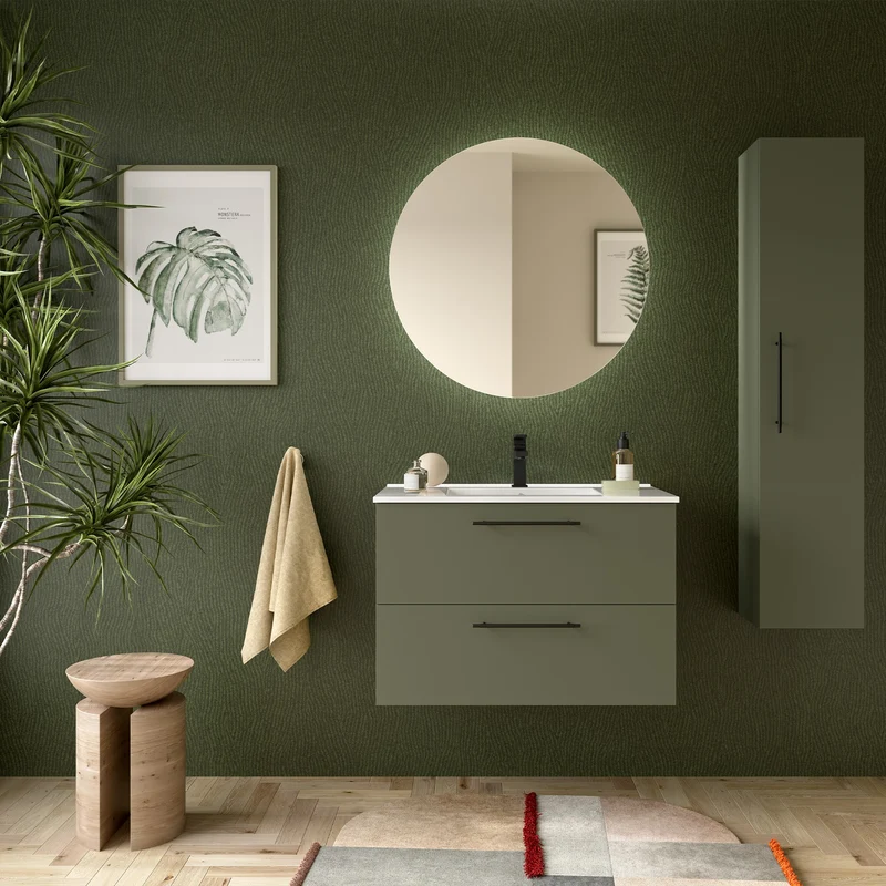 Conjunto SILANE de Salgar | Mueble + Lavabo | de 60 a 120cm
