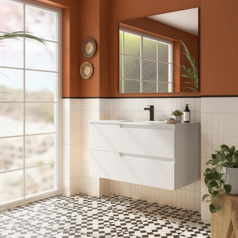 Conjunto VIMA, Mueble y Lavabo de Salgar (de 60 a 120 cm)