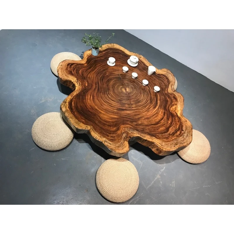 Virtuoso Live Edge Solid Wood Coffee Table