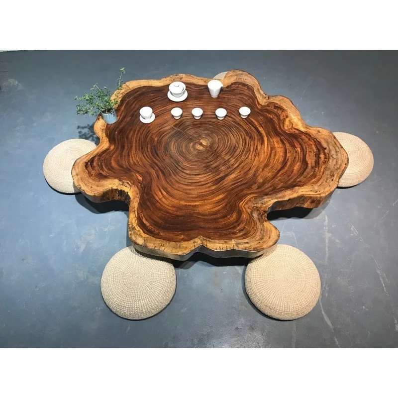 Virtuoso Live Edge Solid Wood Coffee Table