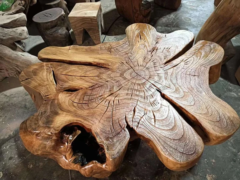 Infinity All-in-One Live Edge Coffee Table