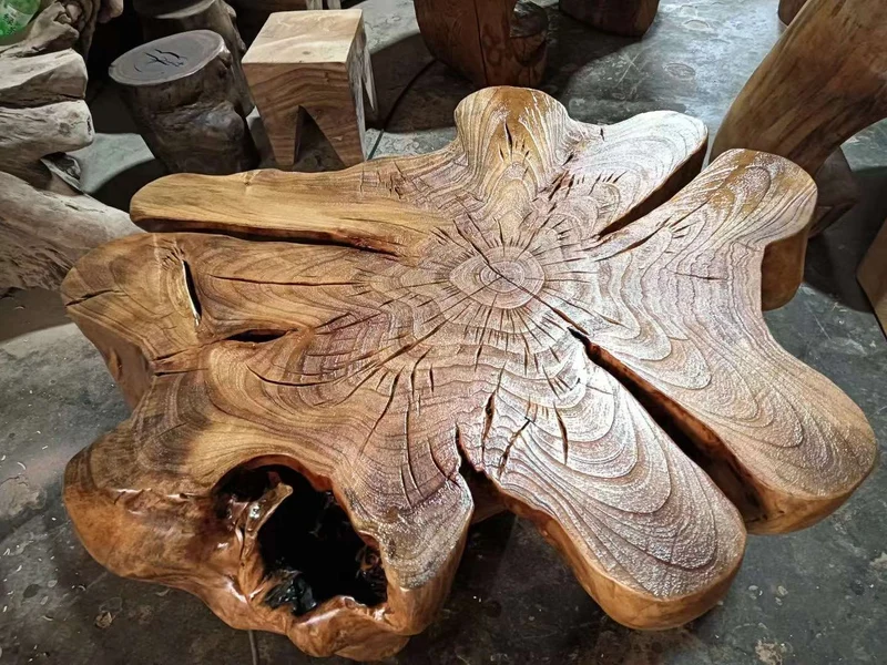 Infinity All-in-One Live Edge Coffee Table